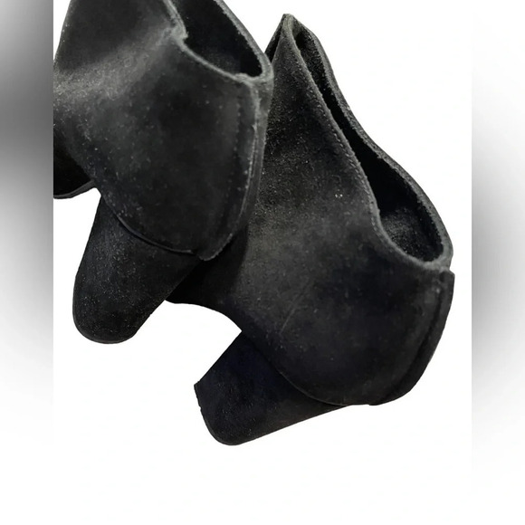 Acne Black Suede Ankle  Boots Size 36/6 - Picture 5 of 11